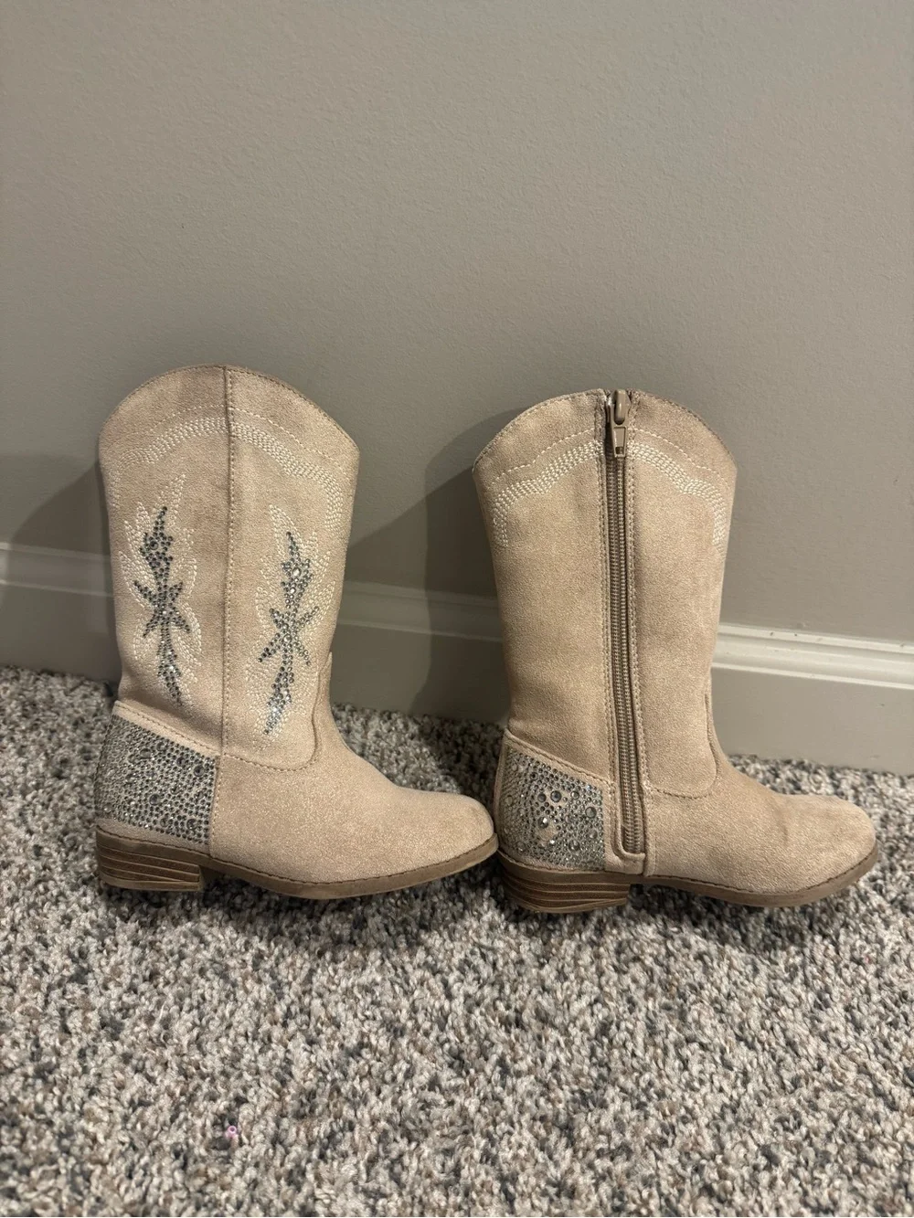 Steve Madden Rhinestone Western Boots